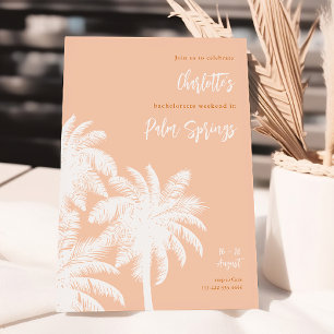 Invitation pour un week-end de célibataire à Palm