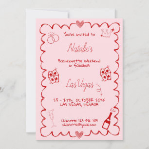 Invitation pour un week-end de fête d'enterrement
