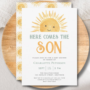 Invitation pour une Baby Shower Fille ou Garçon so