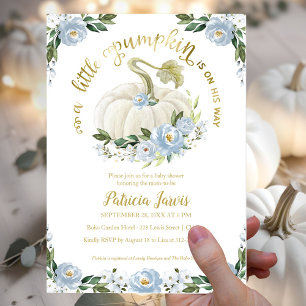 Invitation pour une Baby Shower Garçon Petit Citro