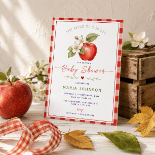 Invitation pour une Baby Shower sur le thème de la
