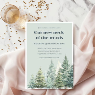 Invitation pour une crémaillère dans notre nouveau