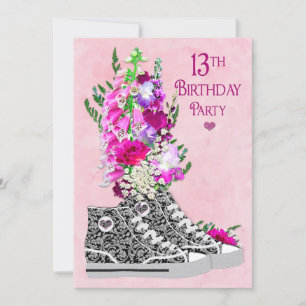 Invitation pour une douce fête d'anniversaire de 1