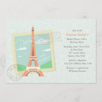 Invitation pour une douche nuptiale Paris Mon Amou