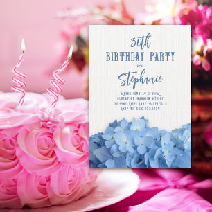 Invitation pour une fête d'anniversaire avec des h