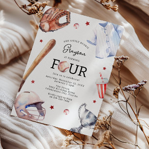 Invitation pour une fête d'anniversaire de 4 ans d