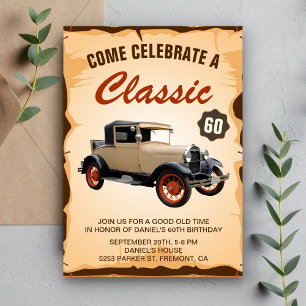 Invitation pour une fête d'anniversaire sur le thè