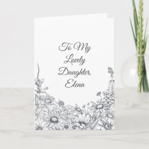 Invitation Pour une fille qui devient mère - Fête des Mères