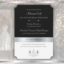 Invitation pour une présentation de collection de