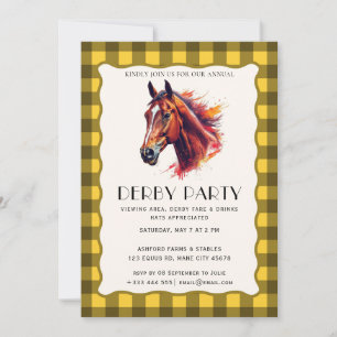 Invitation pour une Soirée Derby de Courses de Che