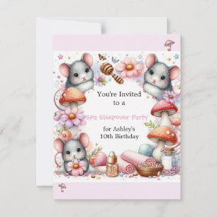 Invitation pour une soirée pyjama Spa Mignon Souri