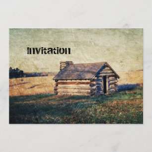 Invitation Prairies rurales cabine primaire de l'Ouest