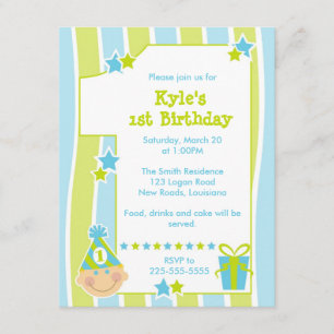 Invitation Premier anniversaire