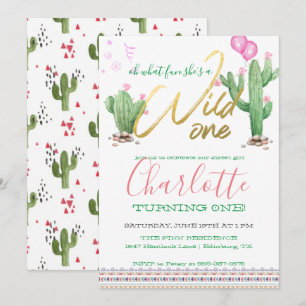 Invitation Premier anniversaire de Cactus du Sud-Ouest