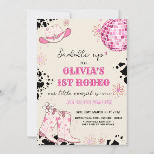 Invitation Premier anniversaire de Disco Western