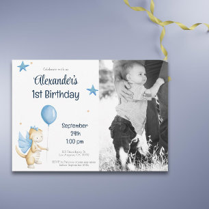 Invitation Premier anniversaire de la Marine Blue Cream Drago
