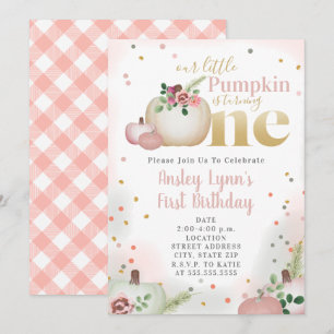 Invitation Premier anniversaire de la naissance du petit Citr