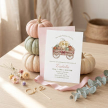 Premier anniversaire de Little Pumpkin, fille d'au