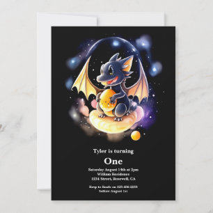 Invitation Premier anniversaire du dragon