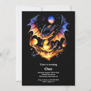 Invitation Premier anniversaire du dragon