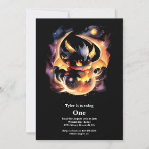 Invitation Premier anniversaire du dragon