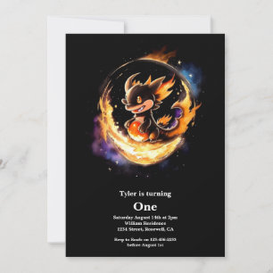 Invitation Premier anniversaire du dragon