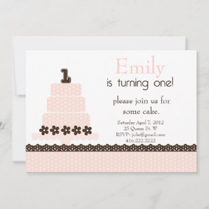 Invitation Premier anniversaire !Invitation