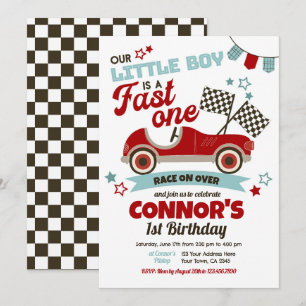 Invitation Premier Anniversaire Rapide 1