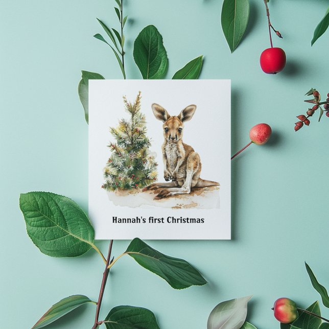 Invitation Premier Noël de Joey, coutume (Créateur téléchargé)