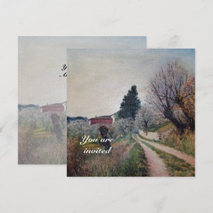 INVITATION PREMIER PRINTEMPS EN PAYSAGE TOSCANE