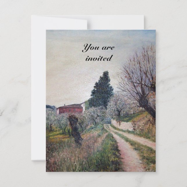 INVITATION PREMIER PRINTEMPS EN TOUSCANE (Devant)