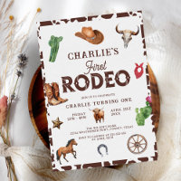 Premier Rodeo Western Boy 1er anniversaire