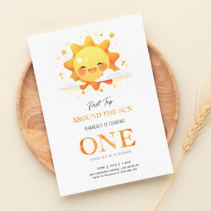 Invitation Premier voyage au soleil autour du soleil Premier