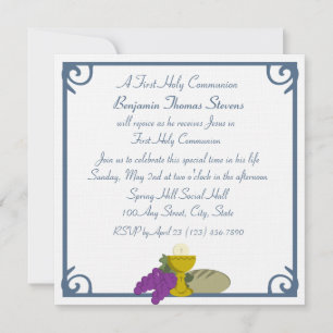 Invitation Première communion