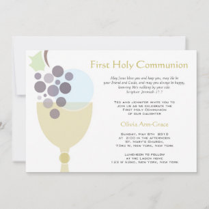Invitation Première communion