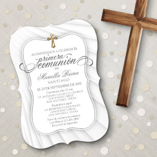Invitation Première communion espagnole