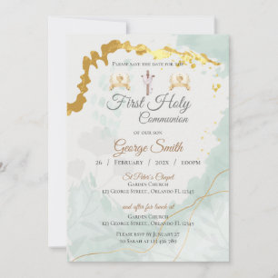 Invitation Première Communion Garçon