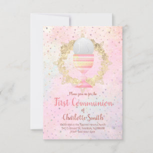 Invitation première conception de la fausse parties scintilla