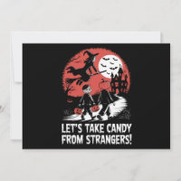 Prenons des bonbons à des étrangers Funny Hallowee