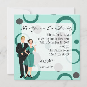 Invitation Préparez Votre Martinis !