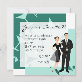 Invitation Préparez Votre Martinis !
