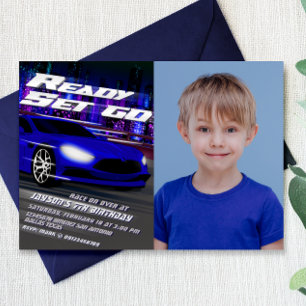 Invitation Prêt à partir avec photo 