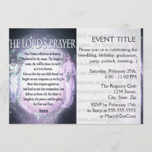 Invitation Prière du Seigneur