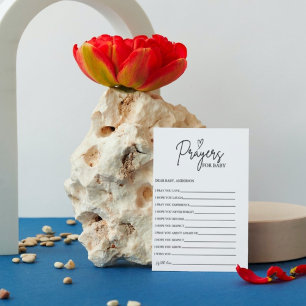 Invitation Prières Boho pour Baby Well Wives for Baby shower