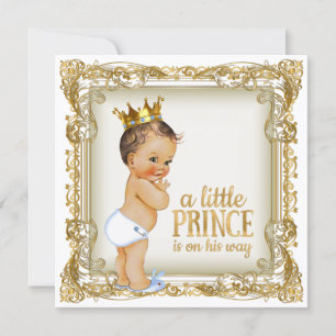 Invitation Prince Baby shower