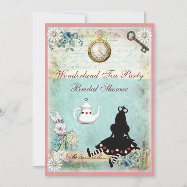 Invitation Princesse Alice dans la Fête de la mariée du pays (Devant)