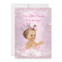 Princesse Baby shower Pink Snowflake hiver