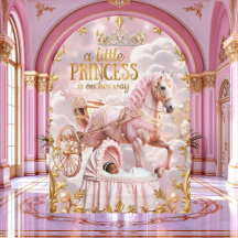 Princesse ethnique rose Berceau de bébé Fête préna
