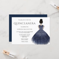Princesse Robe Nany Indigo Wonderland Quinceanera