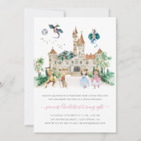 Princesses, Chevaliers & Dragons Fée Conte Anniver